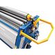 hydraulisches Klapplager zur leichten Entnahme des Materials