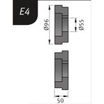 Produktbild für Typ E4, Ø 96 x 55 x 50 mm