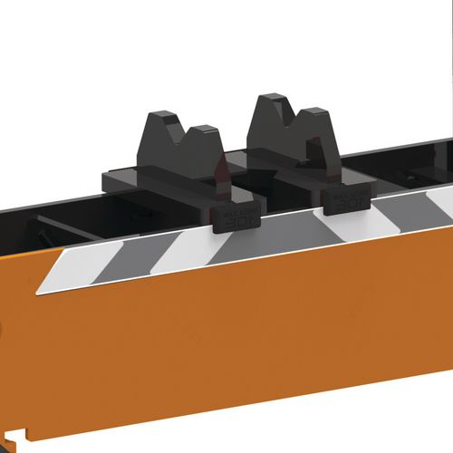 Patentiertes Führungssystem garantiert optimale Positionierung der Prismenblöcke