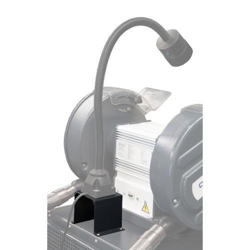 <b>Lampenhalter</b><ul><li>Vorbereitet für die Maschinenlampe LED 3-500</li></ul>