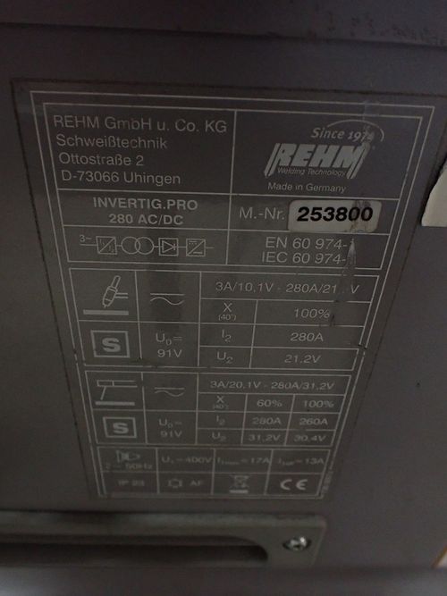 Produktbild für INVERTIG.PRO digital 280AC/DC
