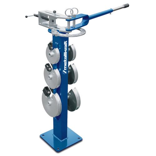 Abbildung zeigt Standard-Lieferumfang RB 30: Biegesegmente-Set mit Ø 14, 16, 18, 20, 22 und 25 mm