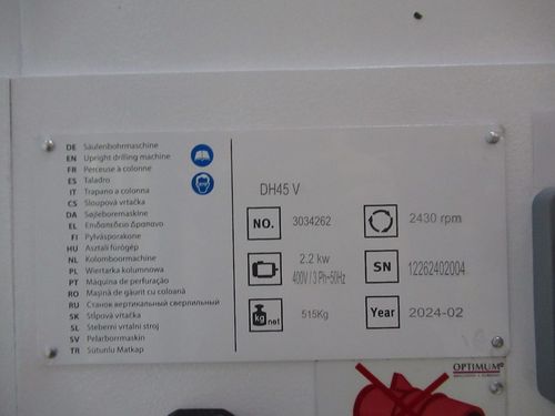 Produktbild für OPTIdrill DH45V / 400V/3Ph/50Hz