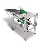 Abbildung zeigt Gehrungsanschlag mit Aluprofil, Profil als Zubehör erhältlich