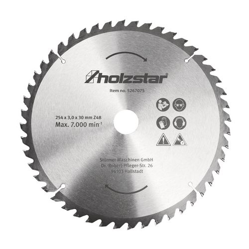 Produktbild für 254 x 30 x 3,0 mm Z48