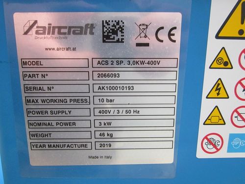 Produktbild für ACS Special 3,0-10 Schraubenkompressor