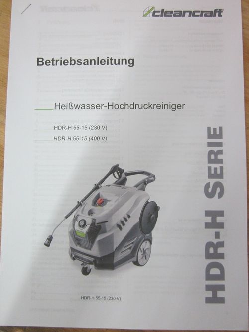 Produktbild für HDR-H 55-15 Hochdruckreiniger Heißwasser