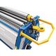hydraulisches Klapplager zur leichten Entnahme des Materials