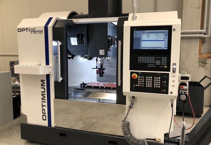 Optimum Fräsmaschine mit 3D-Druckkopf